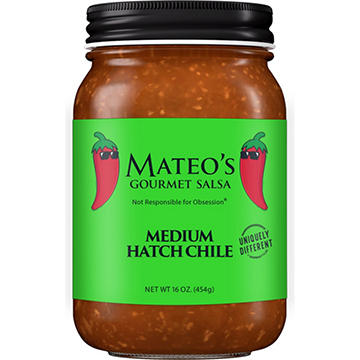 Mateo's Medium Gourmet Hatch Chile Salsa