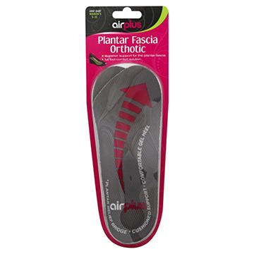 Airplus Plantar Fasciitis Orthotic Insole Women's 5-11
