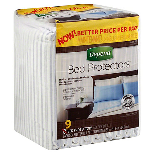 Depend Bed Pads for Incontinence, Overnight Absorbency