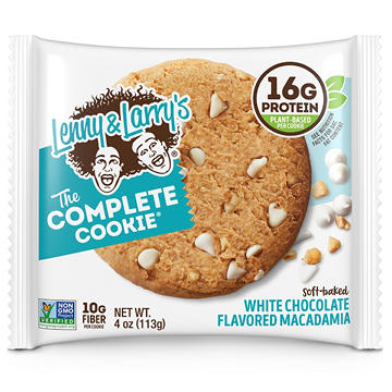 Lenny & Larry's The Complete Cookie - 16g Protein White Chocolaty Macadamia
