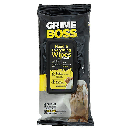 Grime Boss Hand & Everything Wipes - Shop Hand Sanitizer at H-E-B