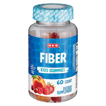 H-E-B Kids Fiber Gummies