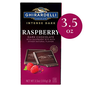 Ghirardelli Intense Dark Raspberry Chocolate Bar