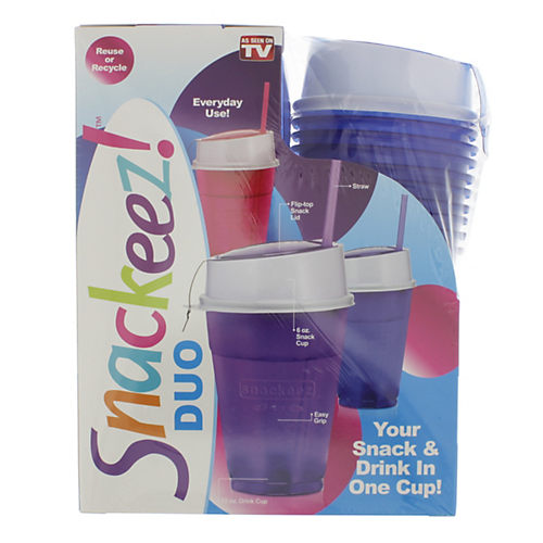 Snackeez Duo Makes Snacking Easy With No Spills #review - BB