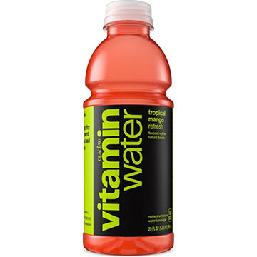 Glaceau Vitaminwater Tropical Mango Nutrient Enhanced Water Beverage