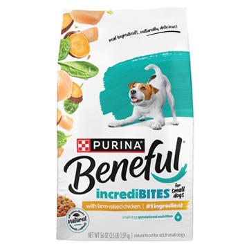 Beneful Purina Incredibites Natural Small Breed Dry Dog Food - Farm-Raised Chicken