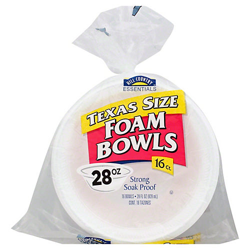 Foam Plates & Bowls