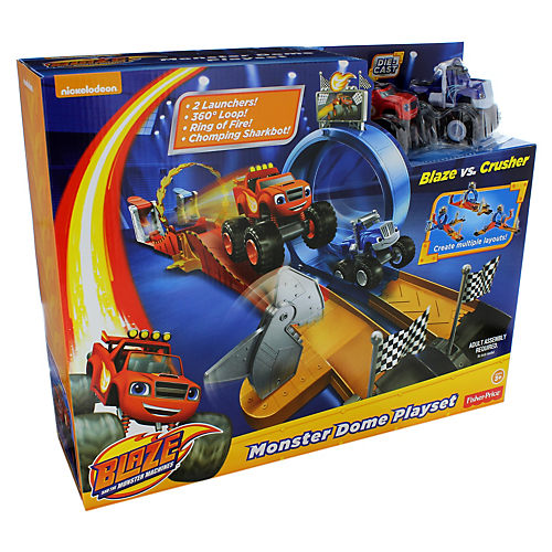 Blaze and the store monster machines dome playset