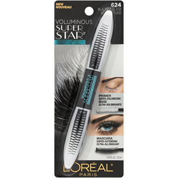 L'Oréal Paris Voluminous Superstar Waterproof Mascara Blackest Black