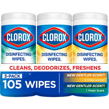 Clorox Disinfecting Wipes Value Pack - Fresh & Lemon