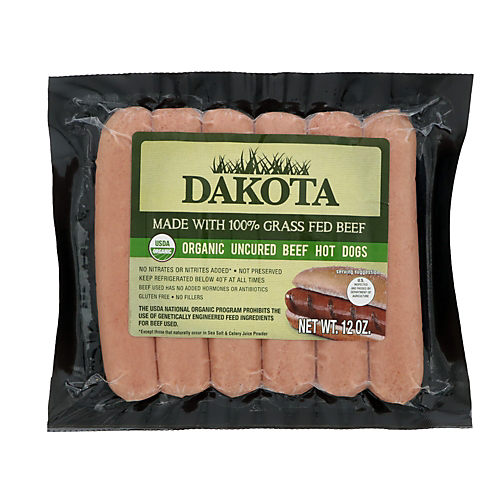 Products - Hot Dogs - The Great Organic Beef Hot Dog - 10oz - Applegate