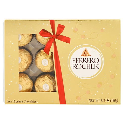 Ferrero Rocher Fine Hazelnut Chocolate, 12 × 38 g