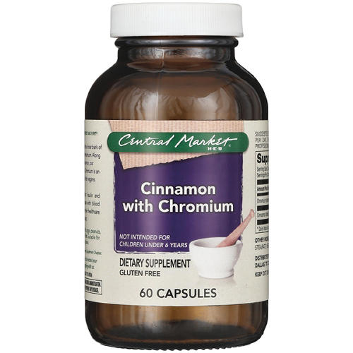 Central Market Cinnamon Vegetable Capsules, 60 ct