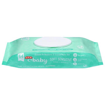 H-E-B Baby Wipes - Soft Sensitive