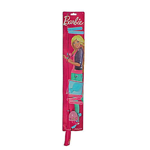 Shakespeare Mattel Barbie Kit 2'6 Spincast Combo - Kids Fishing Combo