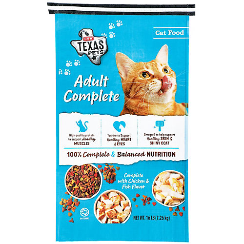 H E B Texas Pets Indoor Complete Formula Dry Cat Food