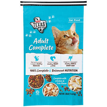 H-E-B Texas Pets Adult Complete Formula Dry Cat Food