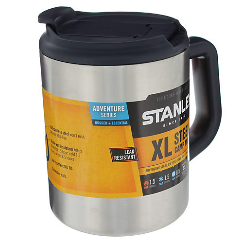 Stanley Adventure 16oz Stainless Steel Pack Mug - Shop Travel & To-Go at  H-E-B