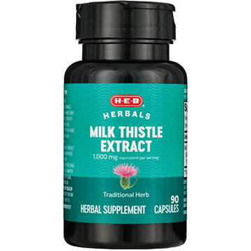 H-E-B Herbals Milk Thistle Extract 1,000 mg Softgels