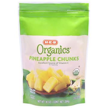 H-E-B Organics Pineapple Chunks