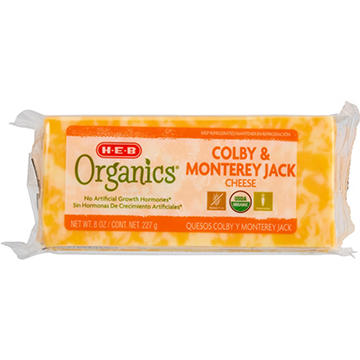 H-E-B Organics Colby & Monterey Jack Cheese