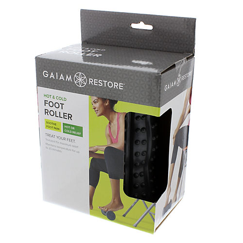 Gaiam Restore Hot & Cold Foot Roller - Shop Fitness & Sporting