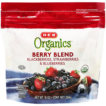 H-E-B Organics Frozen Berries Blend