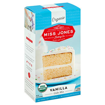 Miss Jones Organic Vanilla Cake Mix