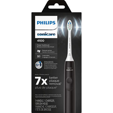 Philips Sonicare 4100 ProtectiveClean Powered Toothbrush - Black