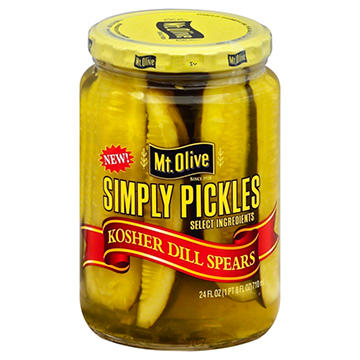 Mt. Olive Kosher Dill Spear with Sea Salt