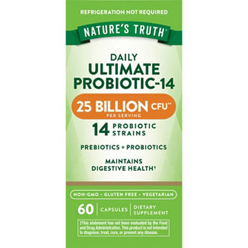 Nature's Truth Daily Ultimate Probiotic-14 Capsules