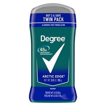 Degree Men 48 Hr Protection Deodorant - Arctic Edge, 3 oz
