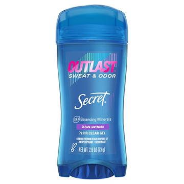 Secret Outlast 72 Hr Antiperspirant Deodorant - Lavender