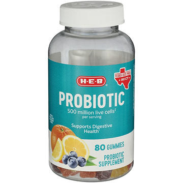 H-E-B Probiotic Gummies – Texas-Size Pack