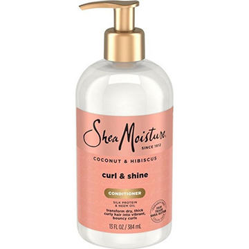 SheaMoisture Curl & Shine Conditioner - Coconut & Hibiscus