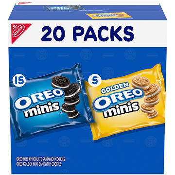 OREO Mini Mix Sandwich Cookies Variety Snack Packs