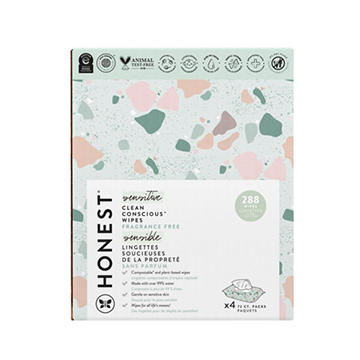 The Honest Company Clean Conscious Wipes - Geo Mood, 4 pk