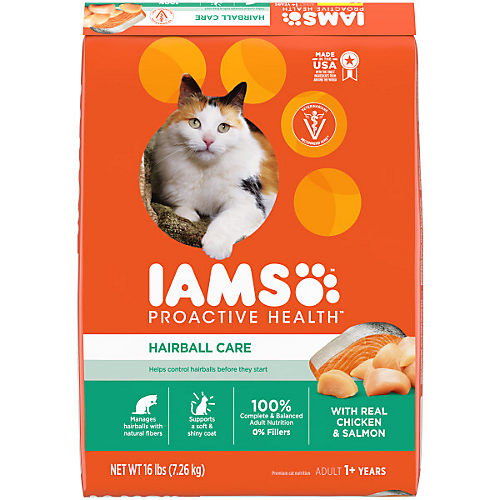 IAMS ProActive Health Indoor Weight Hairball Care Dry Cat Food