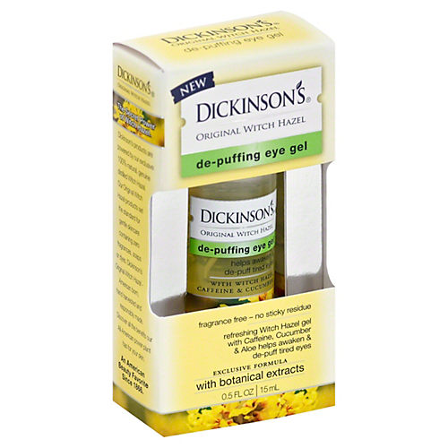 Dickinson's Original Witch Hazel De-Puffing Eye Gel 0.5 oz Lot Of 2 – TRUNCS