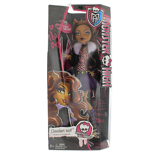 MONSTER HIGH DOLL CLAWDEEN WITH KILLER STYLE DAUGHTER OF WEREWOLF