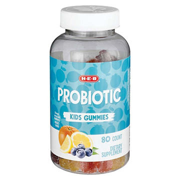 H-E-B Probiotic Gummies for Kids – 250 Million CFUs