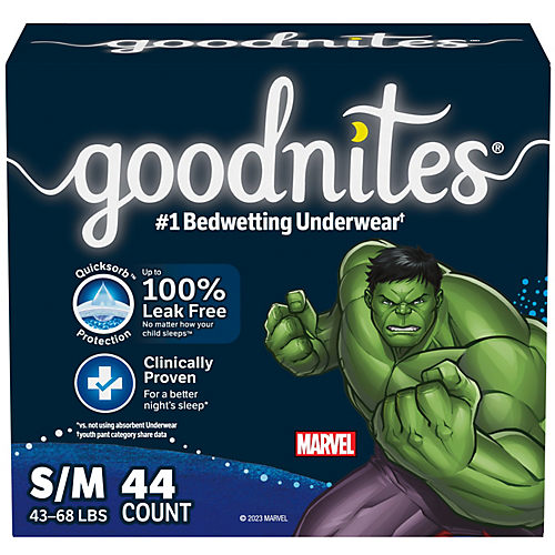 Goodnites Overnight Underwear for Boys - S/M - Shop Training
