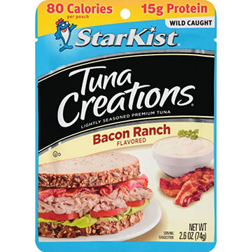 StarKist Tuna Creations Bacon Ranch Flavored Tuna Pouch