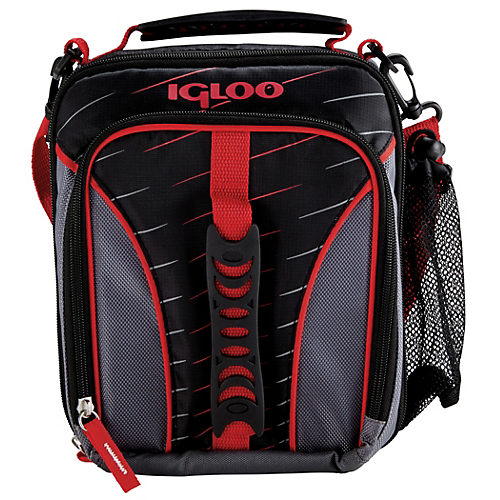 Igloo Vertical Lunchbag Boys Hot Brights Red