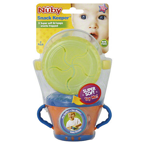 Save on Nuby Wash or Toss Stackable Bowls & Lids Ages 6m+ Order