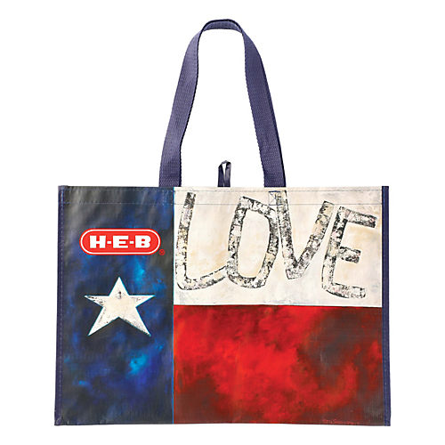 H-E-B Back To College Love Insulated Reusable Shopping Bag - Shop Reusable Shopping  Bags at H-E-B