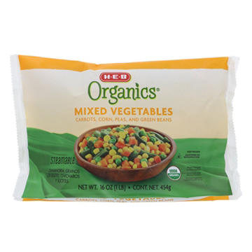 H-E-B Organics Steamable Mixed Vegetables