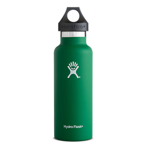 Forest Green Hydro Flask I got on OfferUp. It's used with a few minor flaws  but the color hides them really well. Not sure how someone kept a bottle  from so long