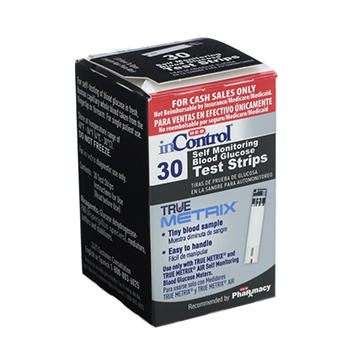 H-E-B InControl True Metrix Blood Glucose Test Strips