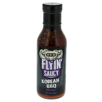 H-E-B Flyin' Saucy Wing Sauce - Korean BBQ